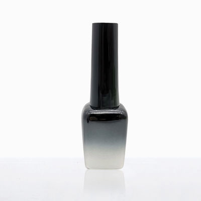 Gradient Color Nail Polish Mini Bottles Square Shape 7ml 15 Ml With Plastic Cap